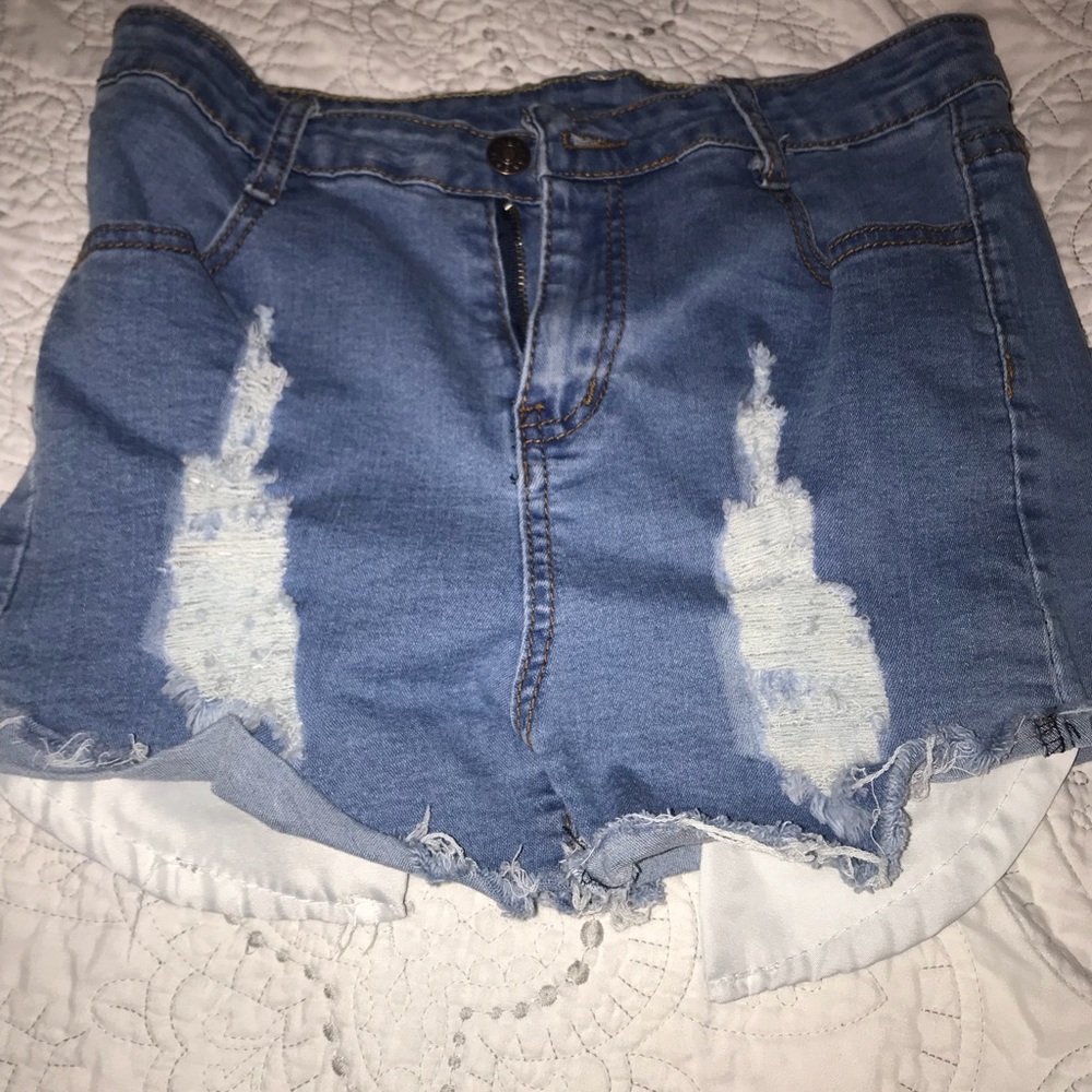 jean shorts